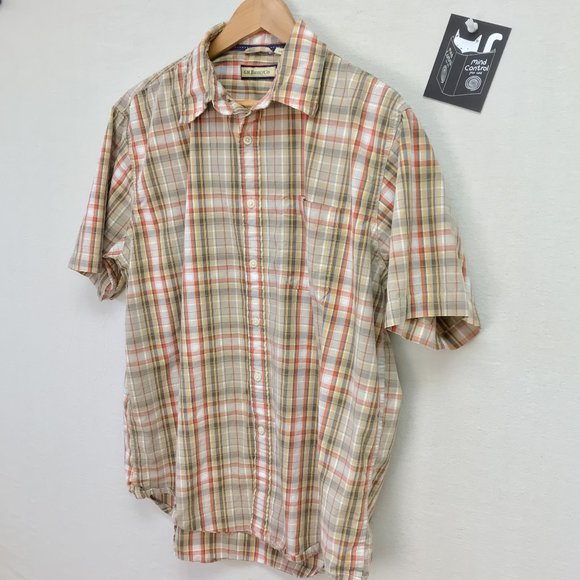 Men's G.H. Bass & Co Short Sleeve Plaid Button-Dwn - Picture 9 of 9